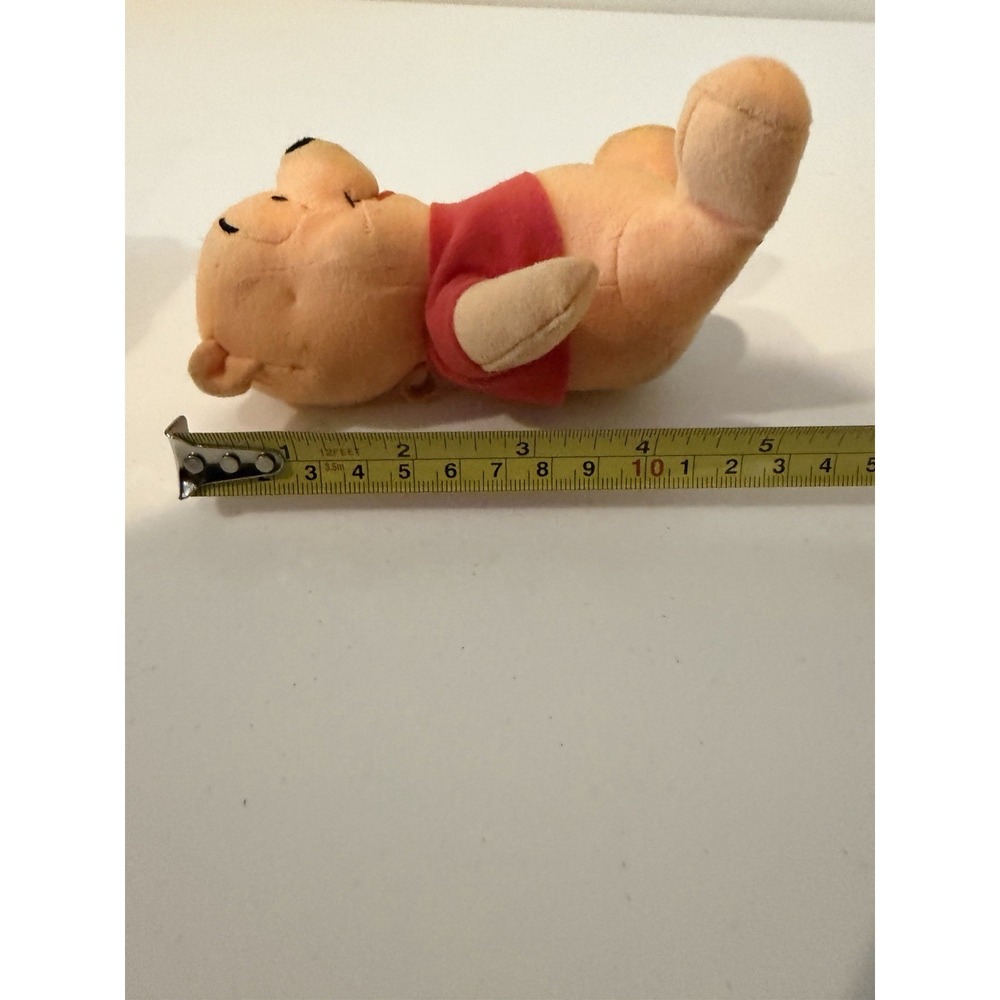 Disney Baby Winnie The Pooh Plush 9" 2003 Kids II Classic Red Shirt - Picture 5 of 5